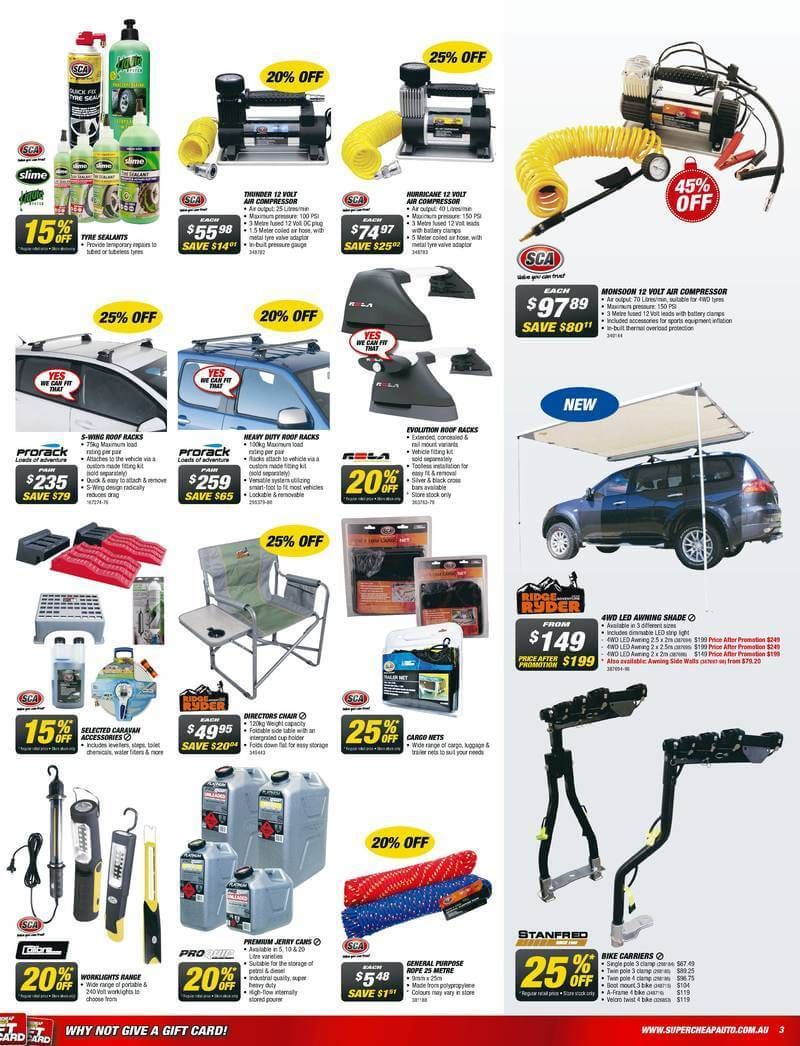Supercheap Auto Last Minute Gift Ideas Catalogue 16/12/15 23/12/15